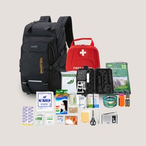 재난 가방 지진 대비 생존 배낭 비상 대형 70L 세트 필수품 전쟁 응급 키트