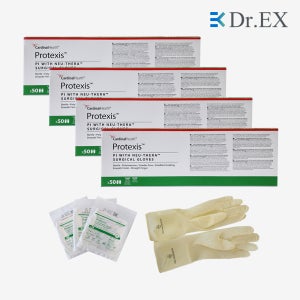 [1box] 카디날헬스케어 프로텍시스 PI 뉴테라코팅 라텍스프리 수술장갑 50쌍 x 4세트 PROTEXIS PI with NEU-THERA Glove