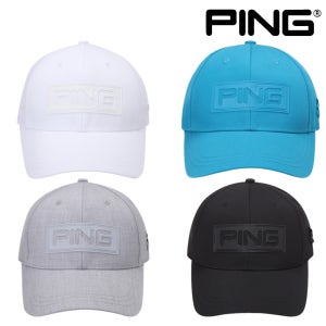 핑 골프웨어 남성 골프 사각 로고 볼캡 심플 기본 야구모자 PING D3CP003