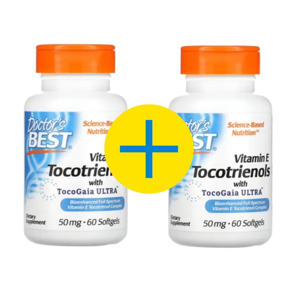1+1 닥터스베스트 비타민 E 토코트리에놀 50mg 60캡슐