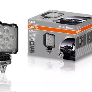 오스람 LED 작업등 써치라이트 1개입 107-WD 사각 화물차 트럭 중장비 차량용