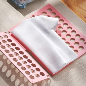 옷접는판 소형 티셔츠 옷 접기 판 빨래개기 폴더