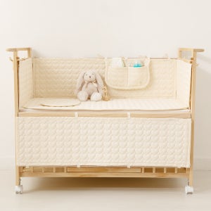 아이레빗 하트 순면 아기 침대 범퍼 가드 쿠션 유아 침구 벨라 소