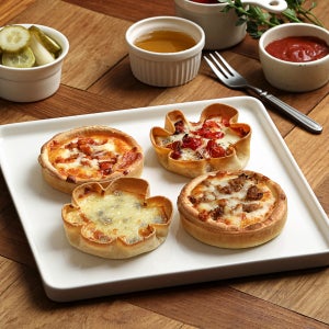 시카고피자 미니냉동 간식 한입피자 8개 패키지 지지푸드 3시오븐