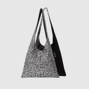 [애리키스]리버시블 레오파드 호보백