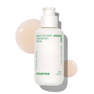 이니스프리 그린티 씨드 히알루론산 세럼 / 화잘먹 속건조 진정 앰플 130ml, 1개