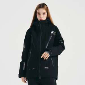 롬프 보드복 자켓 2425 ROMP TV R2 HARD JACKET BLACK