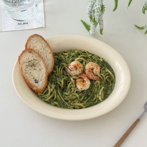 법랑 오발 보울 27cm 국산 파스타볼 오벌볼 오발플레이트 인덕션