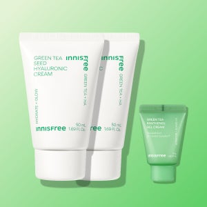 이니스프리 그린티 씨드 히알루론산 진정 보습 수분크림 50ml, 2개