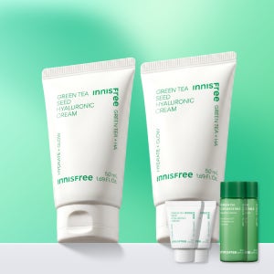 이니스프리 그린티 씨드 히알루론산 진정 보습 수분크림 50ml, 2개