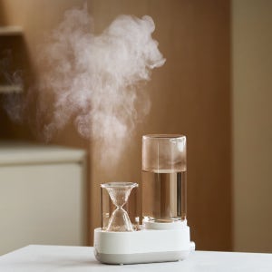 르젠 가열식 가습기 모래시계형 인테리어 디자인