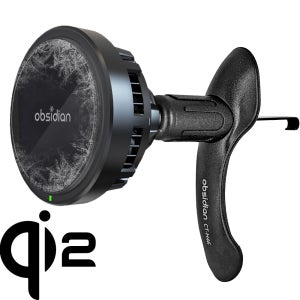 옵시디언 차량용 만능송풍구 QI2 e쿨링 핸드폰 고속 무선충전 거치대 갤럭시 아이폰 맥세이프 펠티어 G80 EV9 싼타페 쏘렌토 카니발 팰리세이드 CT-MW9PE+CT-H46