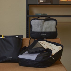 트래블메이트 라이트 트래블팩 6종 세트 - 블랙