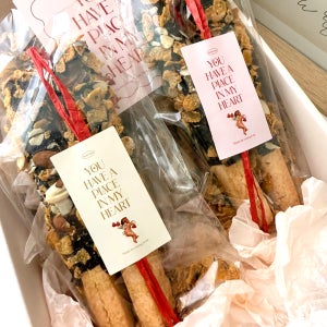 빼빼로데이 스티커 빈티지 하트천사스티커 (40x75) 30매 디저트 초콜릿 꽃다발 포장