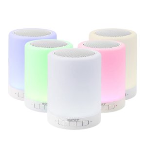스마텍 레인보우 블루투스 스피커 C타입 무드등 TR-S120