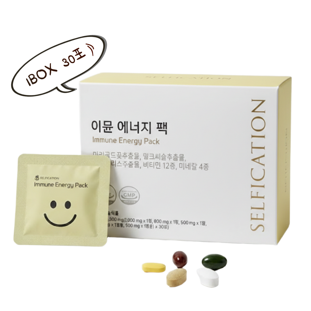 바쁜 하루, 영양은 간편하게 피로회복 영양제 하루한팩 이뮨에너지팩 30포, 1개