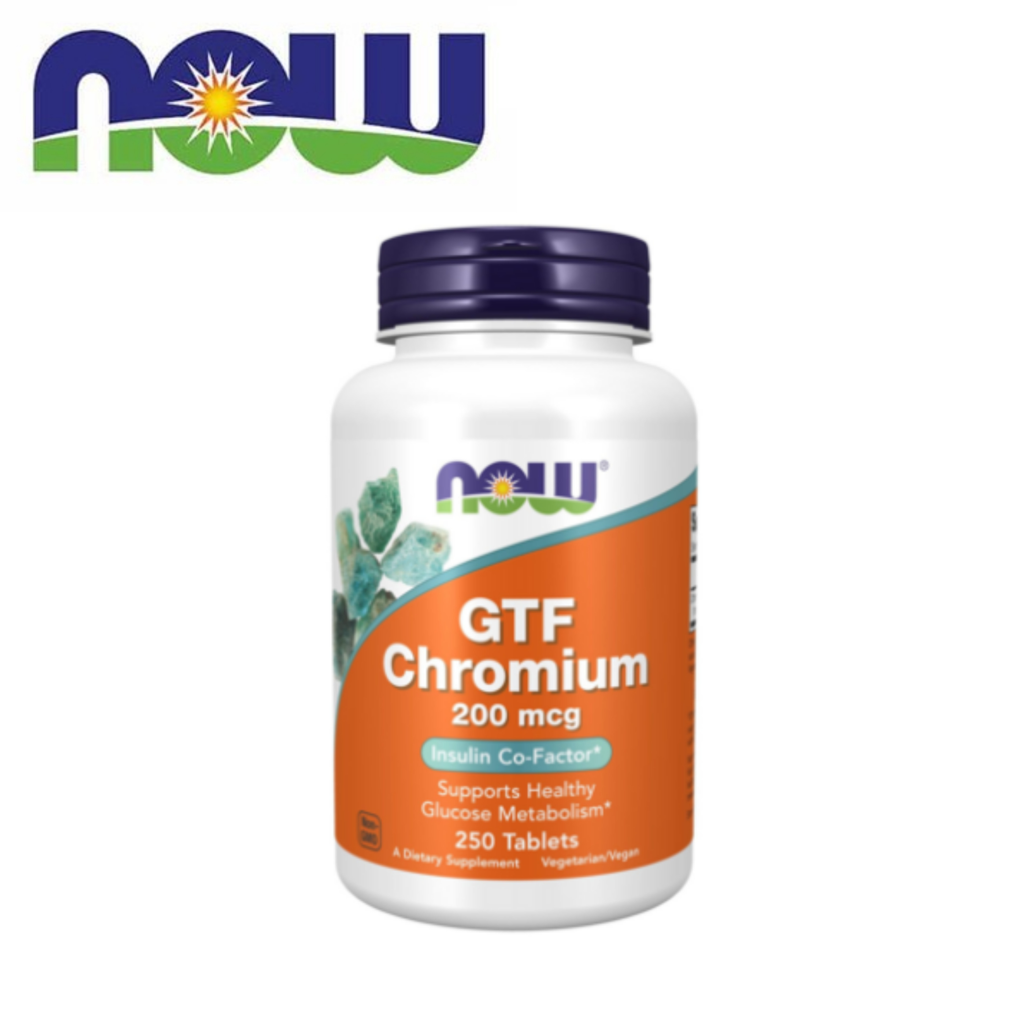나우푸드 GTF 크롬 200mcg 250정 크로뮴 <b>Chromium</b>