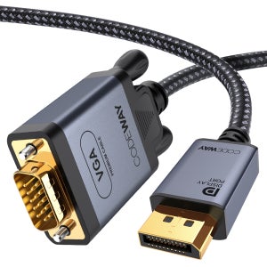 코드웨이 DP to VGA 케이블 2m
