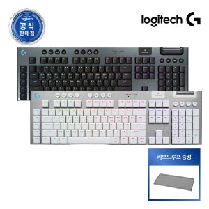 [키보드루프 증정] 로지텍코리아 공식 G915 X LIGHTSPEED 무선 게이밍 키보드 블랙, 적축