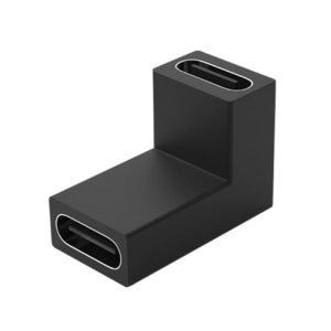 좁은공간 연결 3.1 USB C타입 상하 90도 꺾임 양암 FF 연장 젠더