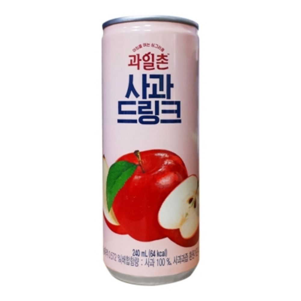 과일촌 사과 드링크 240mlx30캔