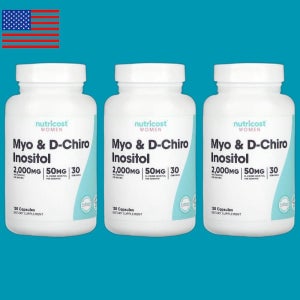 뉴트리코스트 미오이노시톨 Women Myo d-Chiro Inositol 캡슐 120정 3통