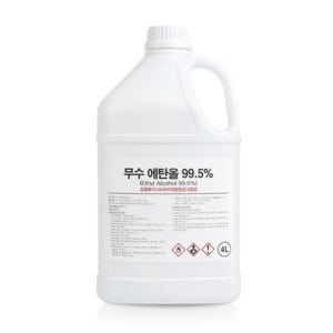 무수에탄올 소독용 에탄올 99% 4L
