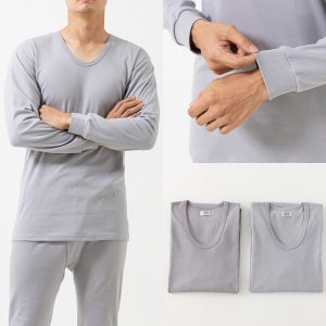 DCS0083 BYC 40수 순면 양면 남자 내의 상의 2매 세트