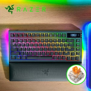 [국내정발] 레이저 블랙위도우 V4 PRO 75% 블랙 무선