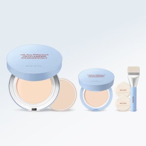 [슈퍼적립]NEW 에이지투웨니스 벨벳 래스팅 팩트 14g 본품+리필+미니 팩트 7g (+퍼프 2매,스패출러 브러쉬) (SPF50+ PA++++)