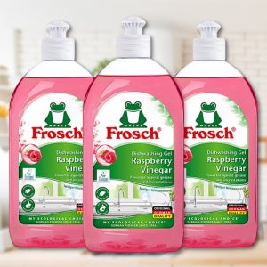 프로쉬 Frosch 주방세제 라즈베리 500ml x3개 주방 세정력 청소세제