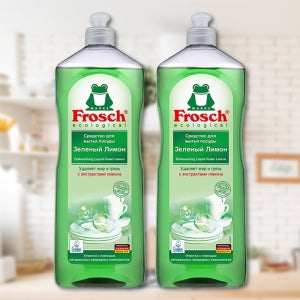 프로쉬 독일 주방세제 세정력 그린레몬 주방 청소세제 1000ml x2개