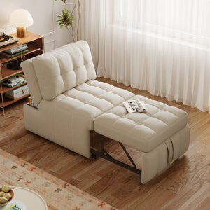 플래지어 린지홈 소프트 스내피 확장형 접이식 소파 베드 1인용