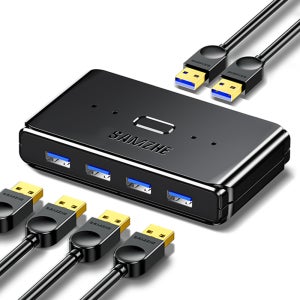 삼지 USB3.0 4포트 멀티허브 스위치 선택기 GX-400