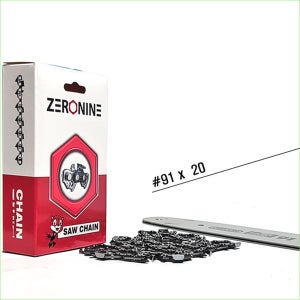 제로나인 체인톱날 91x20 5개1세트 10인치가이드바용 엔진톱날 가지치기 고지톱용