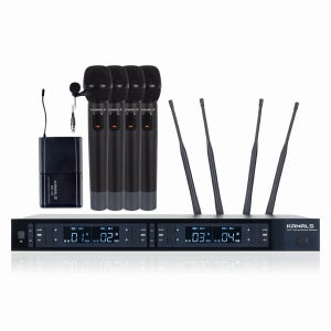 카날스 MW-4000 4채널 무선마이크 교회용 공연용 동시사용