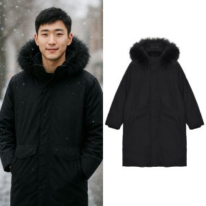 [코오롱스포츠] 코오롱 안타티카 남성 롱패딩