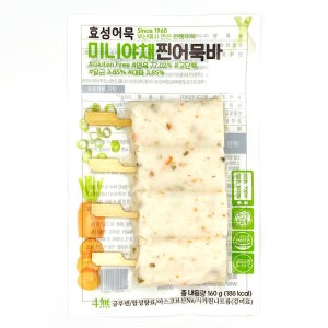 미니야채찐어묵바 160g