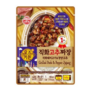 오뚜기 오즈키친 직화고추짜장 180g