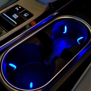 투싼 NX4 컵홀더 엠비언트 라이트 블루투스 모듈 대전