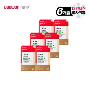 (소비기한 26.11.07)대원헬스 유기농 장대원 당케어 유산균 바나바잎추출물 코로솔산 6개월분
