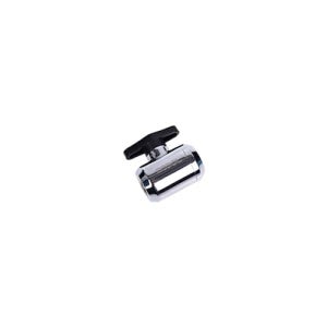 ALPHACOOL Eiszapfen 내부 스레드 볼 밸브 - Chrome - 17141