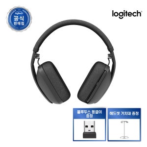 로지텍코리아 ZONEVIBE 100 존바이브 100 무선헤드셋 인강 게임
