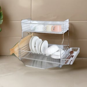 연마제 없는 식기건조대 304 풀 올 스텐 1단 식기 건조대