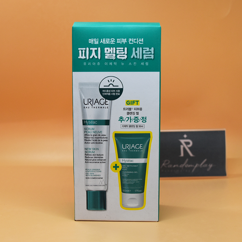 증정 유리아쥬 이제악 <b>뉴스킨</b> 세럼 40mL + 클렌징젤 50mL