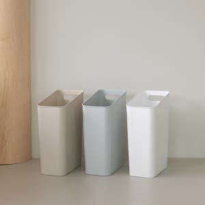 사각 10리터 종량제 쓰레기통 사무실 가정용 인테리어 휴지통