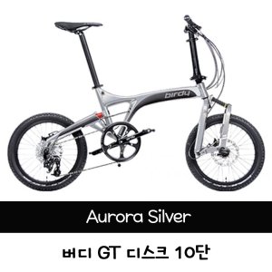 버디 GT 디스크 10단 / 오로라 실버 BIRDY GT 10 SP / Aurora Silver