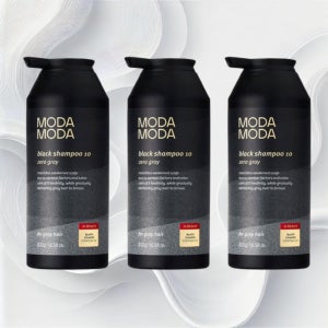 1+1+1 모다모다 제로 그레이 블랙 10 리뉴얼 3세대 새치 염색 샴푸