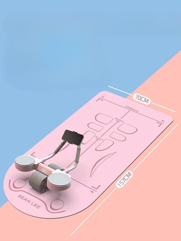 복근 운동 기구 션리 복부 휠 요가 매트 <b>남성용</b> 01.벚꽃가루 고탄성 157x70cm