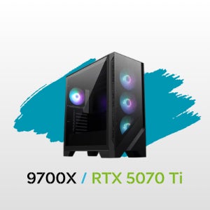 AMD 9700X RTX 5070Ti MSI 에디션 고사양 게임용 조립PC 데스크탑